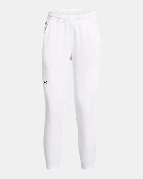 Women's UA Unstoppable Hybrid Pants, White, pdpMainDesktop image number 4